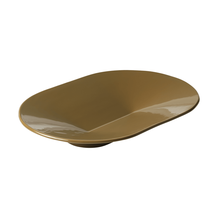 Mere bowl 52x36 cm - Brown Green - Muuto