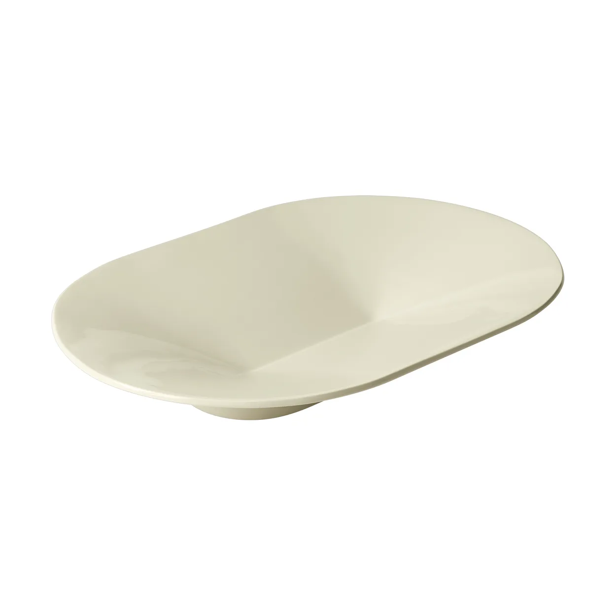 Muuto Mere bowl 52x36 cm Off-White | Scandinavian Design | Serving platters & dishes | White