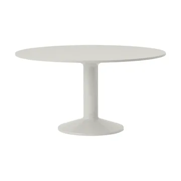Midst pedestal table - Grey linoleum-grey, Ø140 cm - Muuto