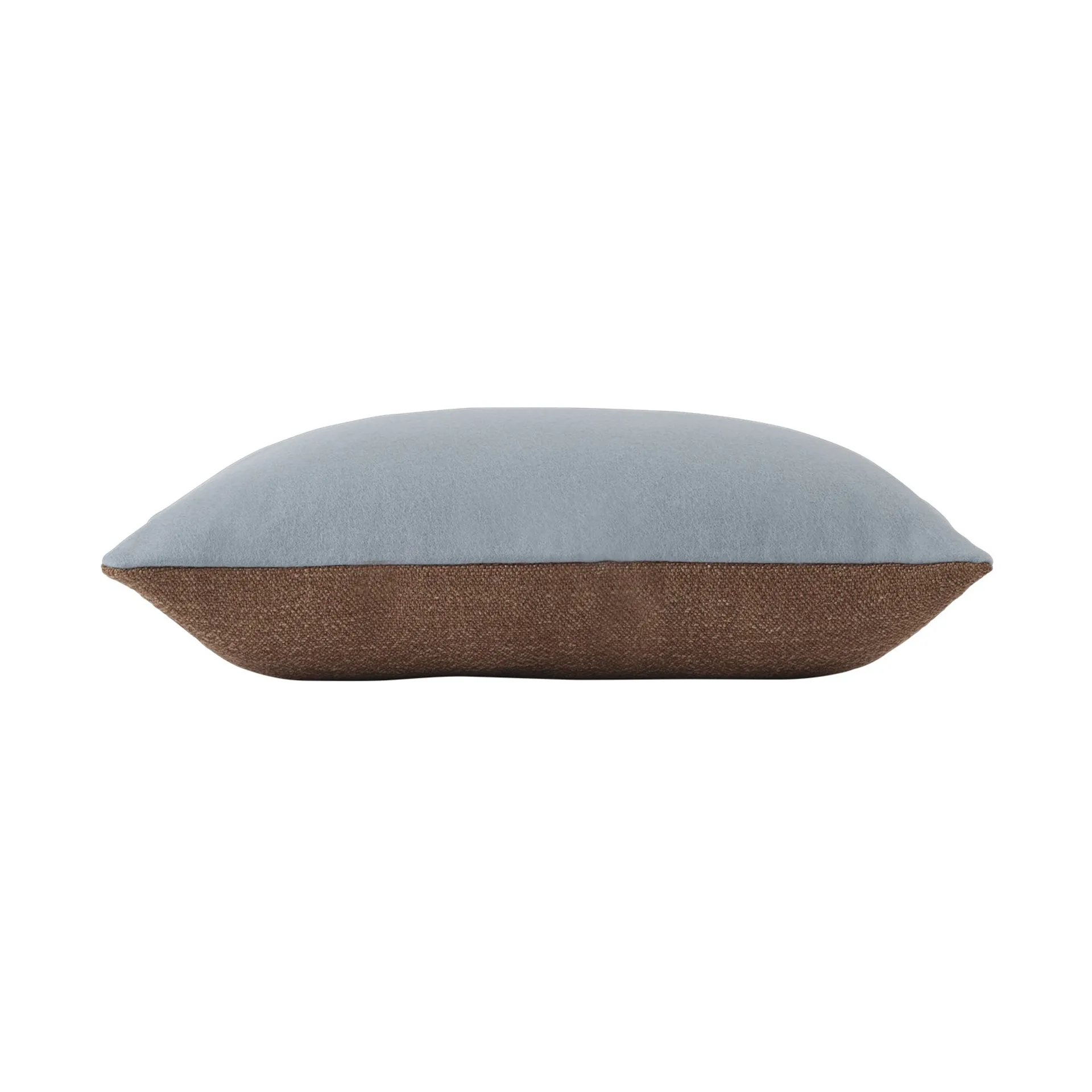 Mingle cushion 45x45 cm, Copper Brown-Light Blue Muuto