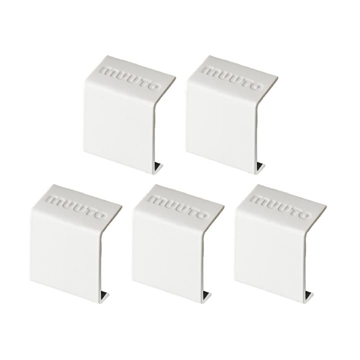 Mini stacked 2.0 clips, 5 pack - white - Muuto