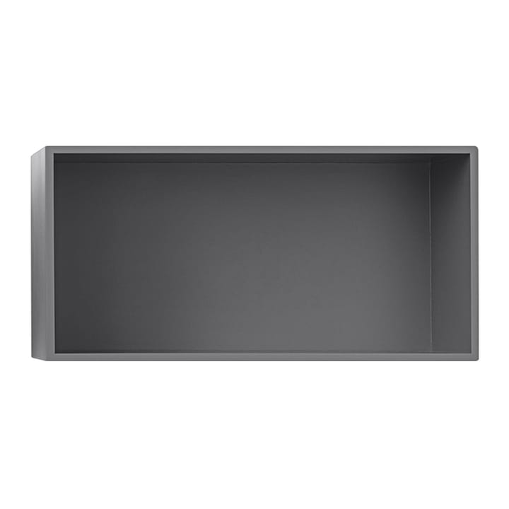 Mini stacked 2.0 shelving, large - grey - Muuto