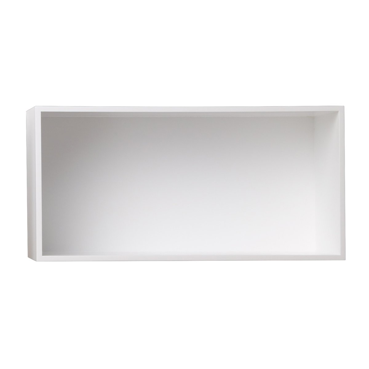 Muuto Mini stacked 2.0 storage system, large white | Scandinavian Design | Shelves & shelving systems | White