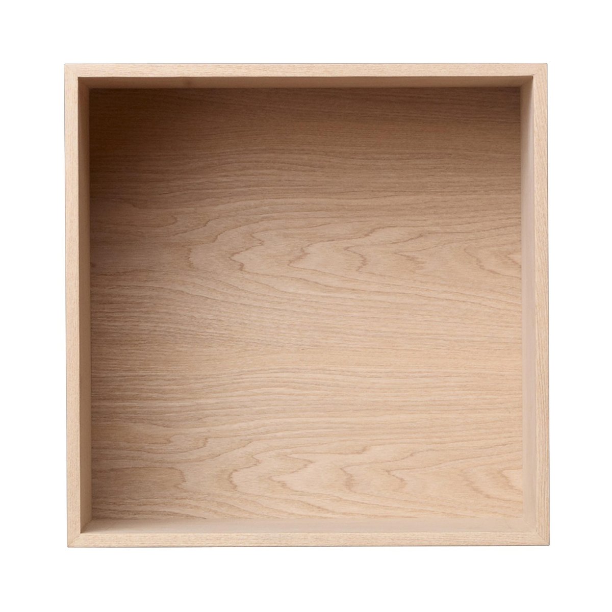 Muuto Mini stacked 2.0 storage system, medium oak | Scandinavian Design | Shelves & shelving systems | Brown