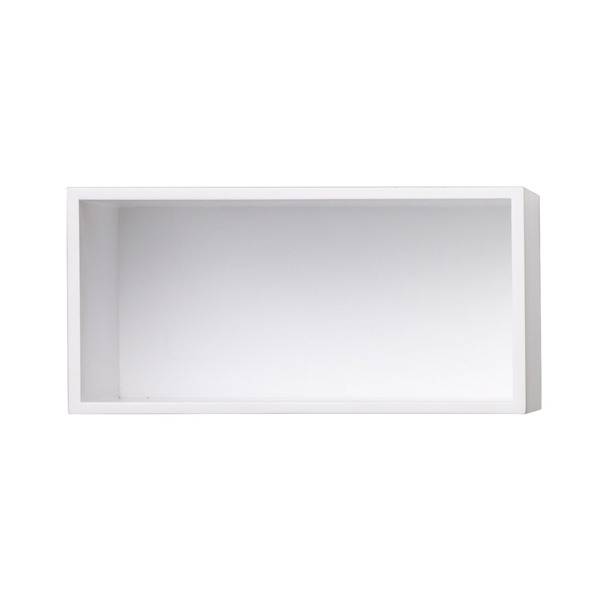 Muuto Mini stacked 2.0 storage system, small white | Scandinavian Design | Shelves & shelving systems | White