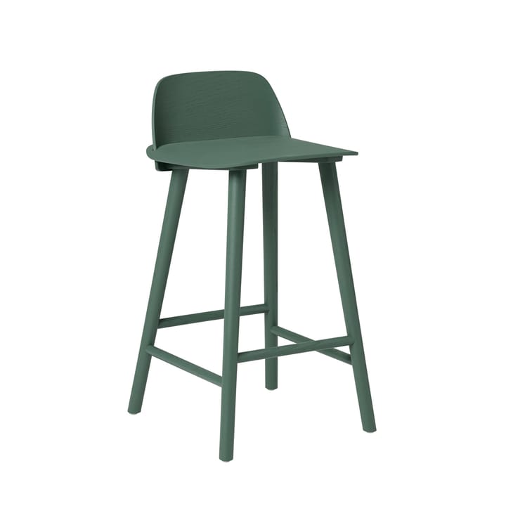 Nerd Bar Stool 65 Cm - Green - Muuto