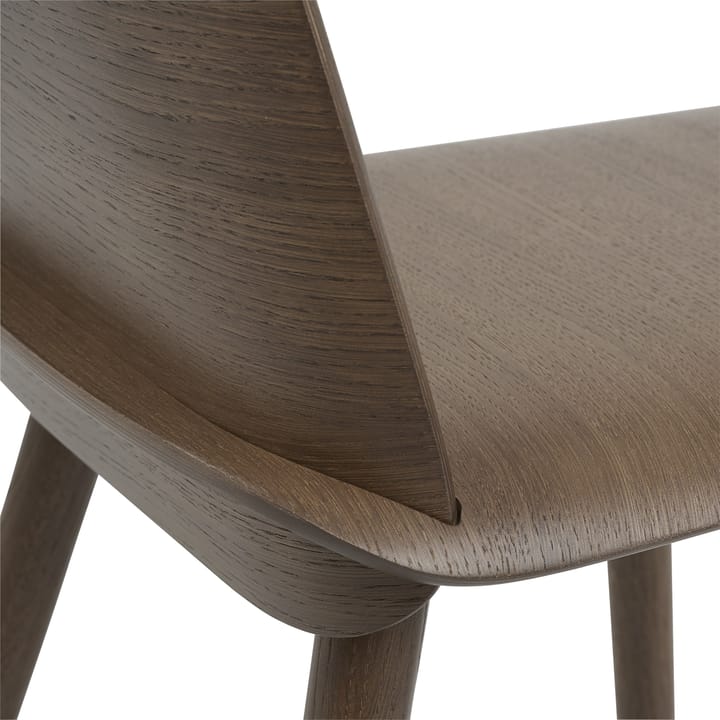 Nerd chair - Stained dark brown - Muuto