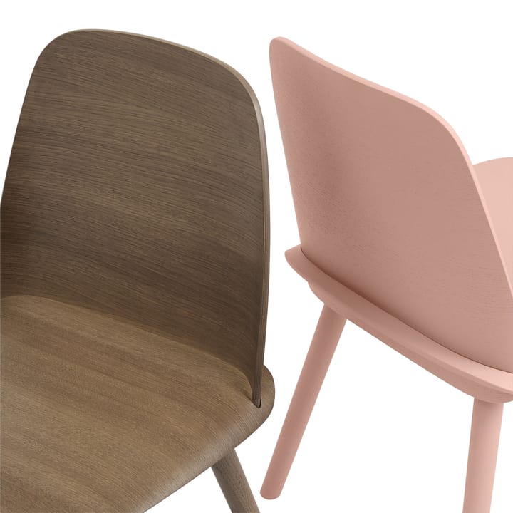 Nerd chair - Stained dark brown - Muuto