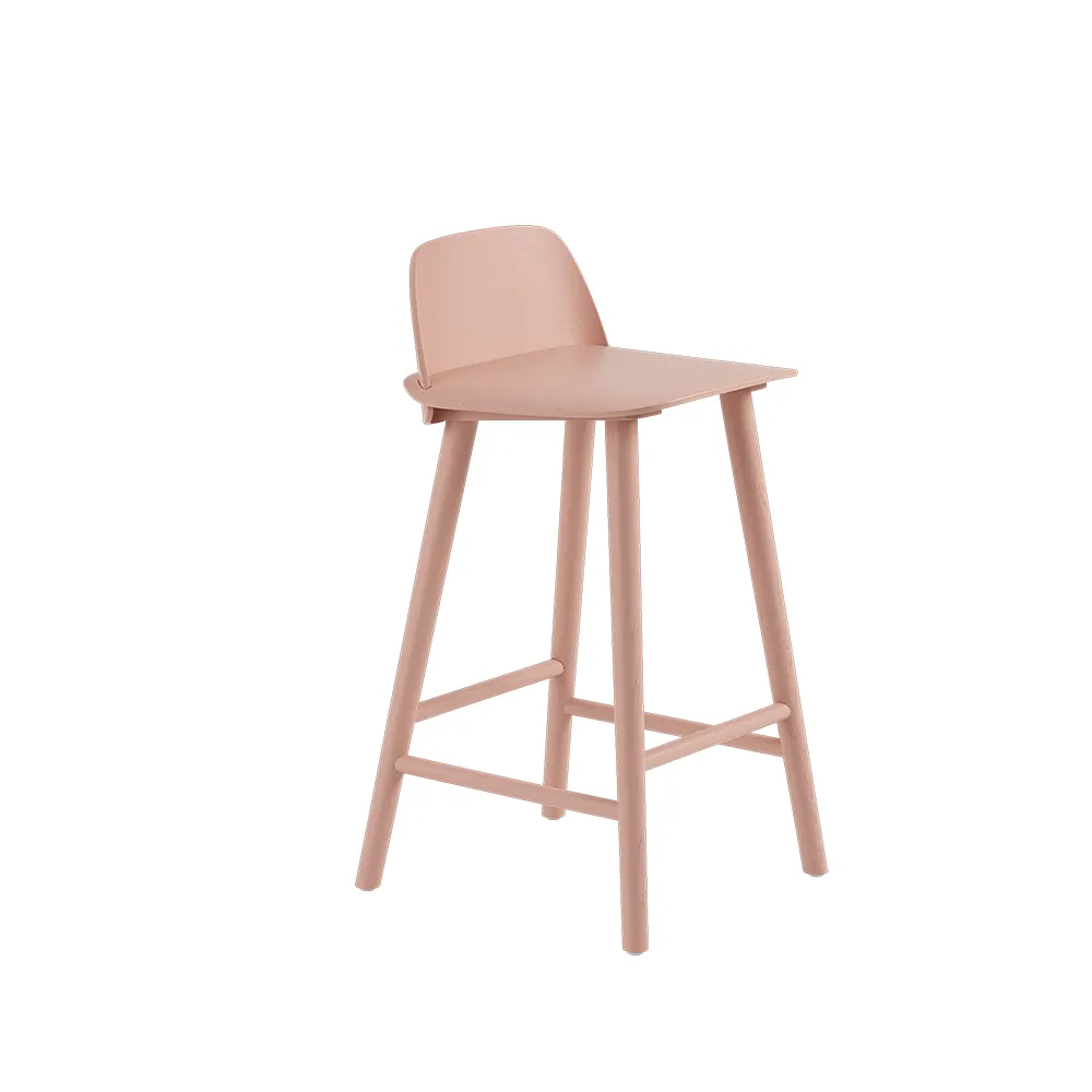 Nerd counter stool, Tan rose Muuto