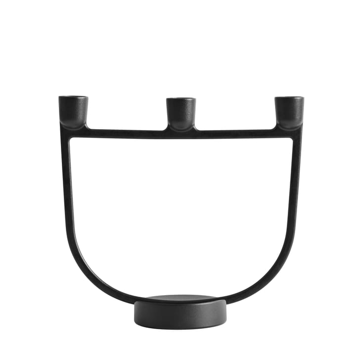 Open candle holder - black - Muuto