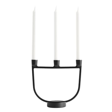 Open candle holder - black - Muuto