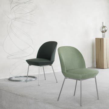 Oslo chair chromed legs - Twill Weave 990 - Muuto