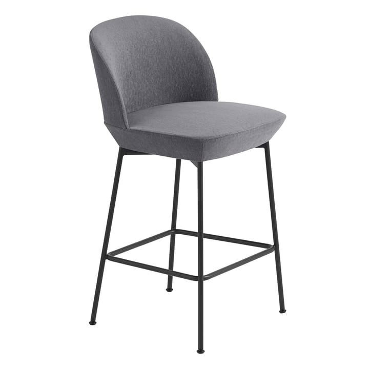 Oslo Counter Chair 65 cm - Still 161-anthracite black - Muuto