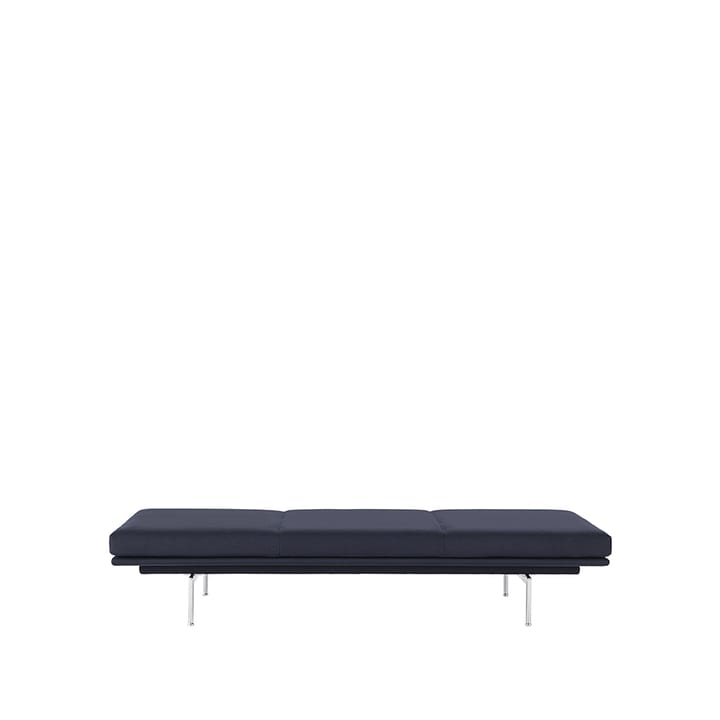 Outline daybed - Vidar 554-Aluminium - Muuto