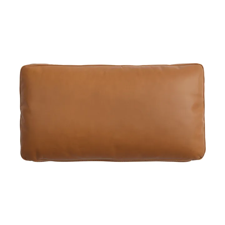 Outline Soft cushion - Refine Leather Cognac, 55x30 cm - Muuto