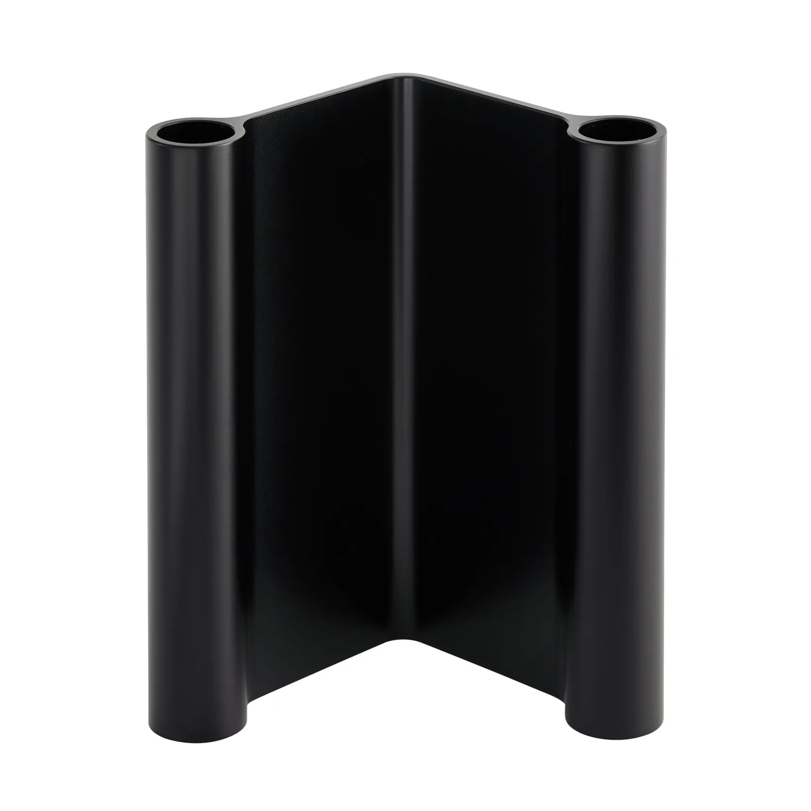 Pair candle holder 18 cm, Black Muuto