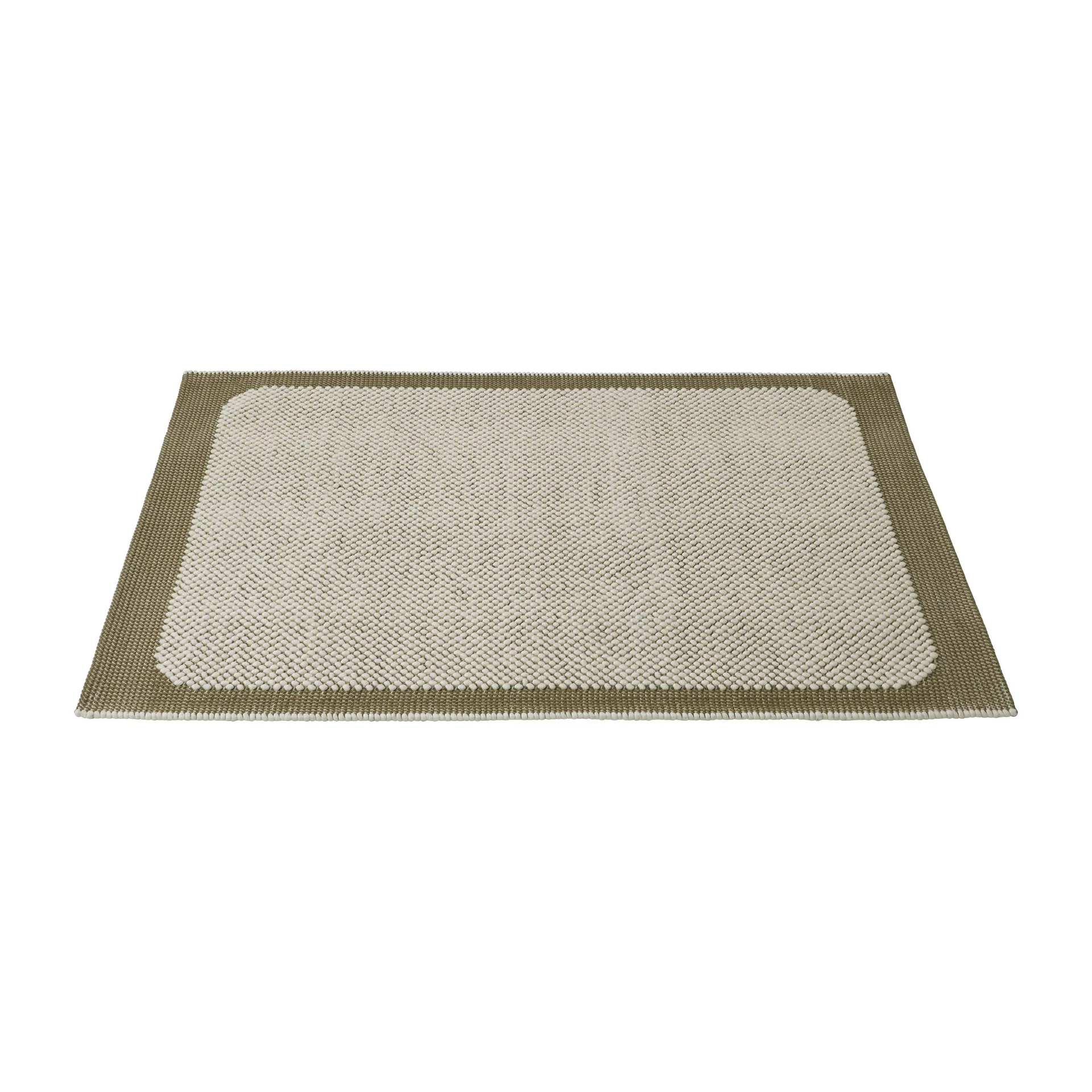 Pebble rug 170x240 cm, Brown green Muuto