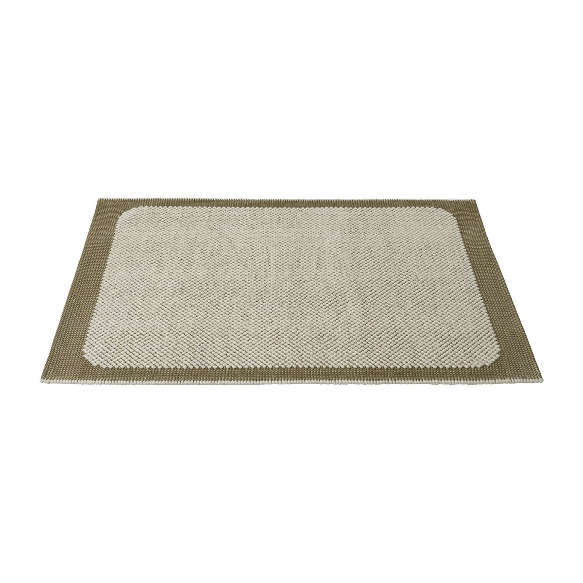 Muuto Pebble rug 170x240 cm Brown green | Scandinavian Design | Wool rugs | Green
