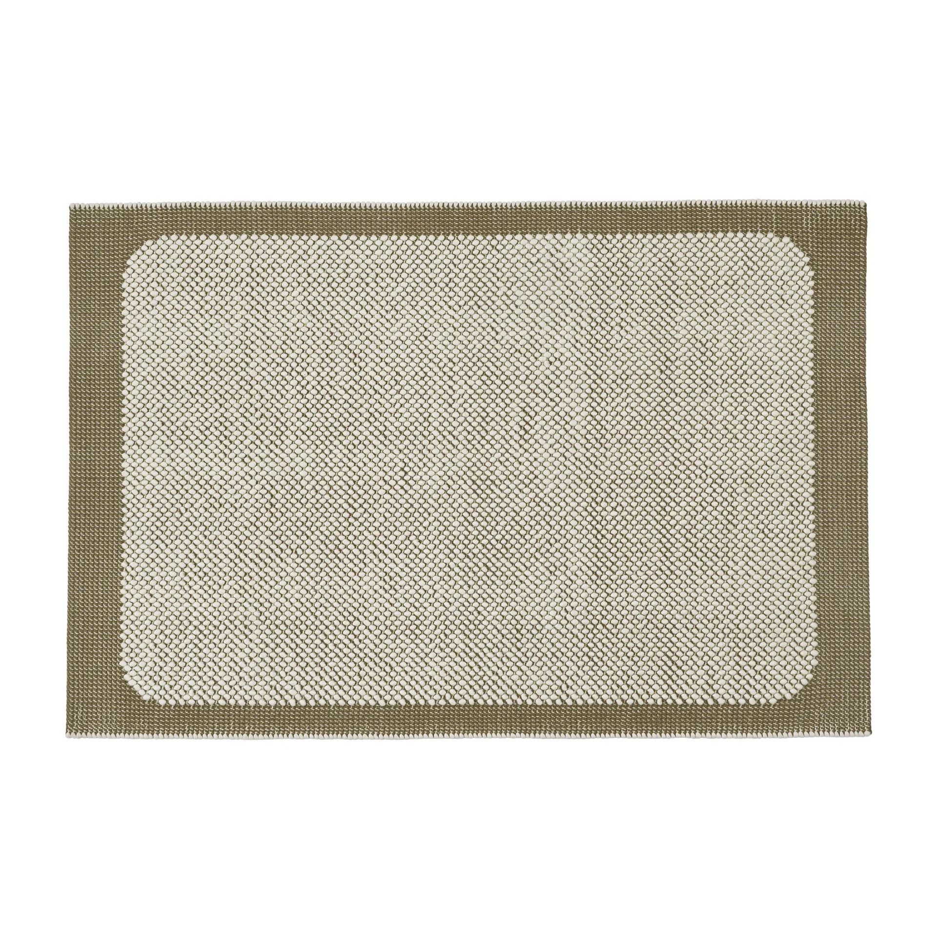 Pebble rug 170x240 cm, Brown green Muuto