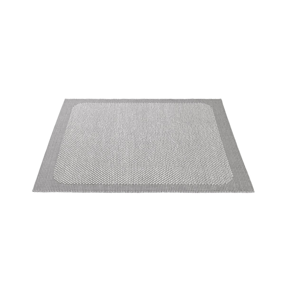 Muuto Pebble rug 170x240 cm Light grey | Scandinavian Design | Wool rugs | Grey