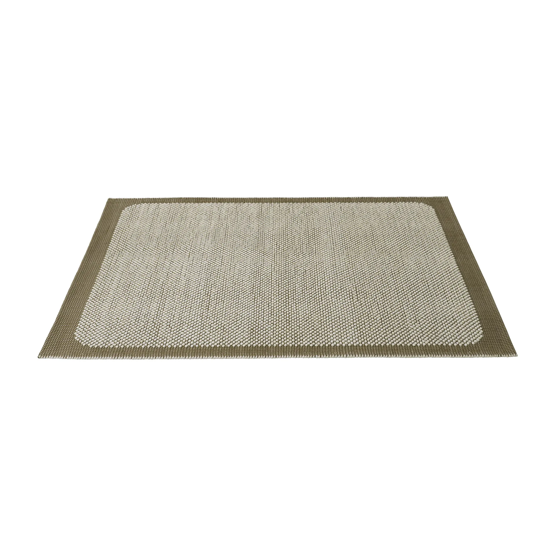 Pebble rug 200x300 cm, Brown green Muuto