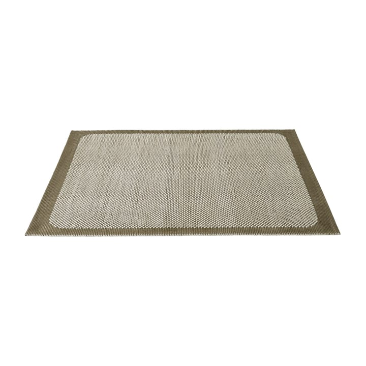 Pebble rug 200x300 cm - Brown green - Muuto