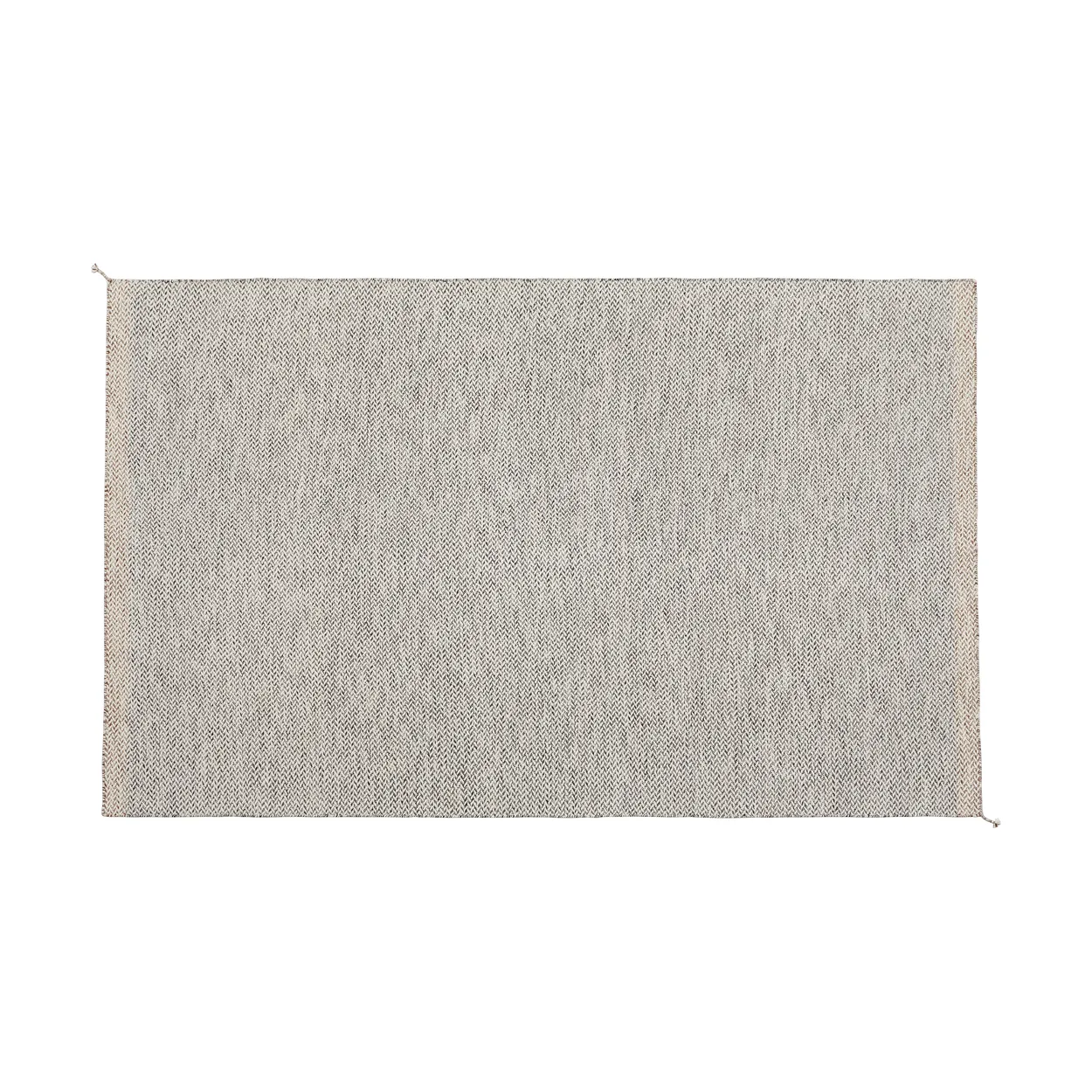 Muuto Ply rug 200x300 cm Black-white | Scandinavian Design | Plastic rugs | Black