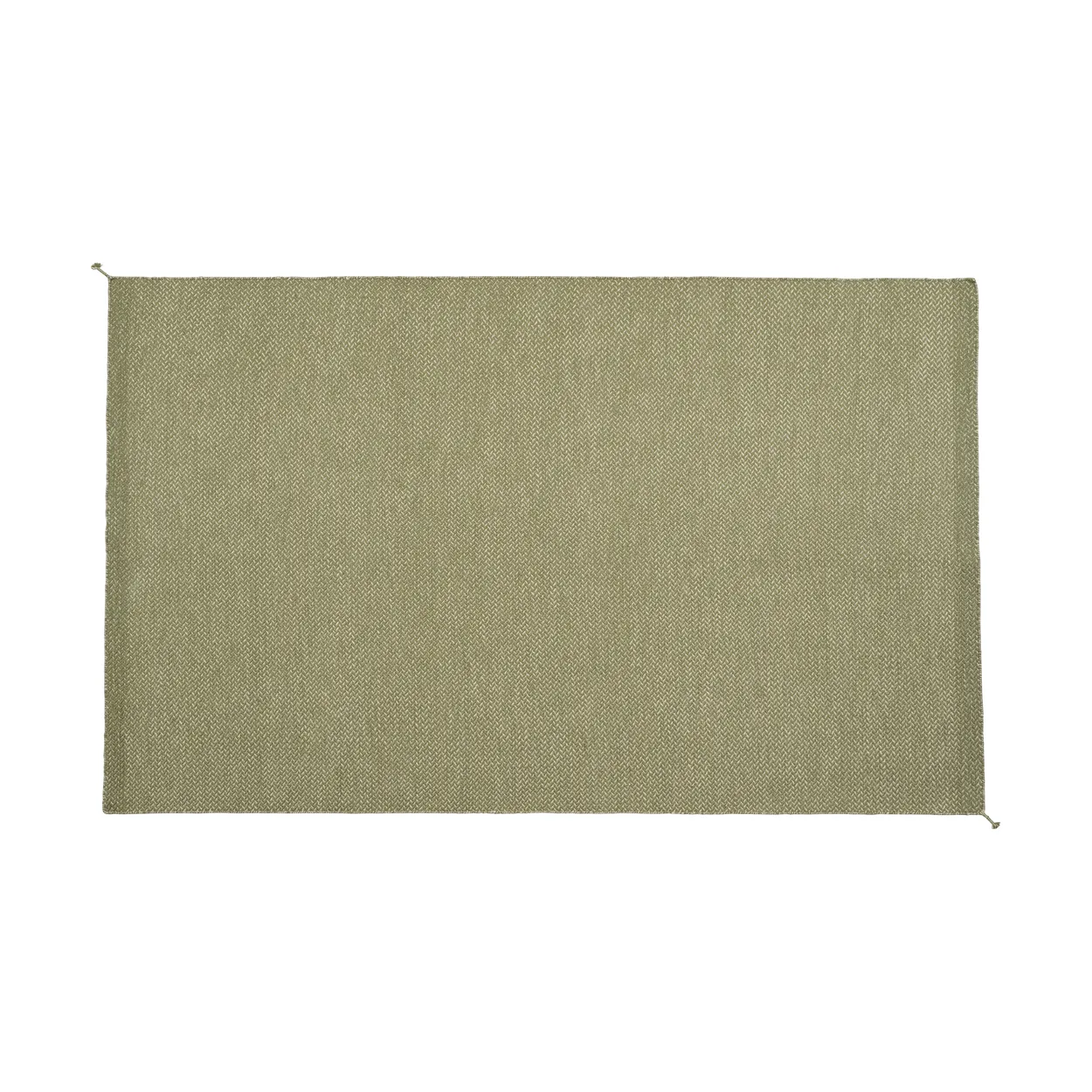 Muuto Ply rug 200x300 cm Moss green | Scandinavian Design | Plastic rugs | Green
