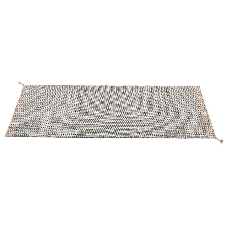 Ply rug  80x200 cm - Black-white - Muuto