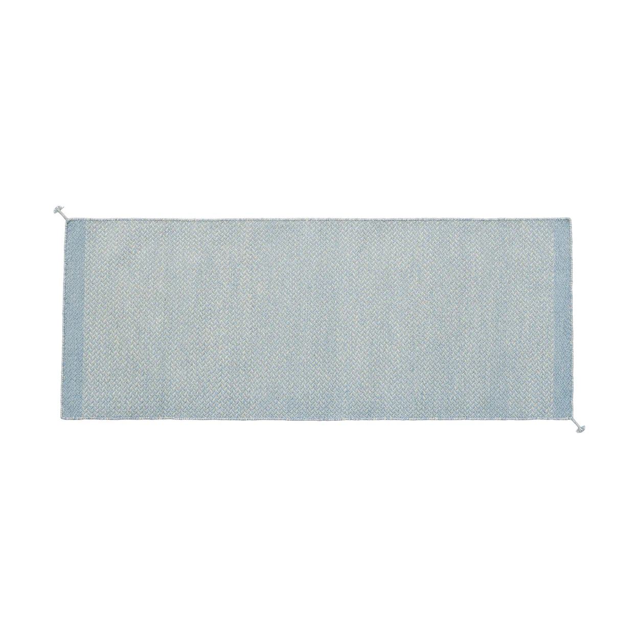 Muuto Ply rug 80x200 cm Light blue | Scandinavian Design | Plastic rugs | Blue