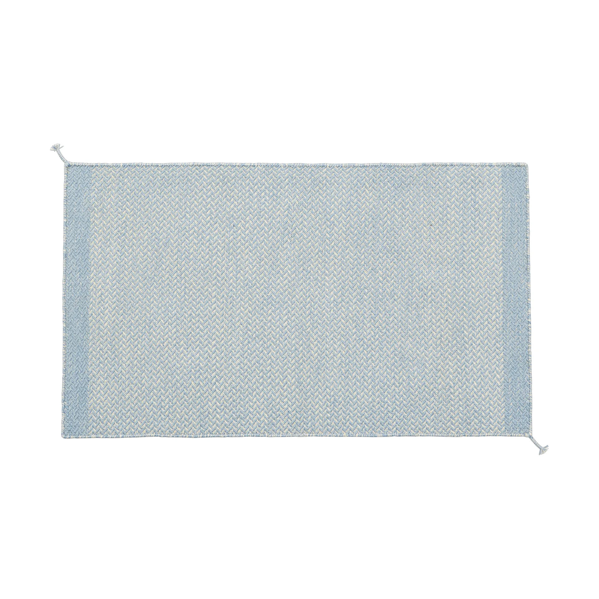 Ply rug 85x140 cm, Light blue Muuto