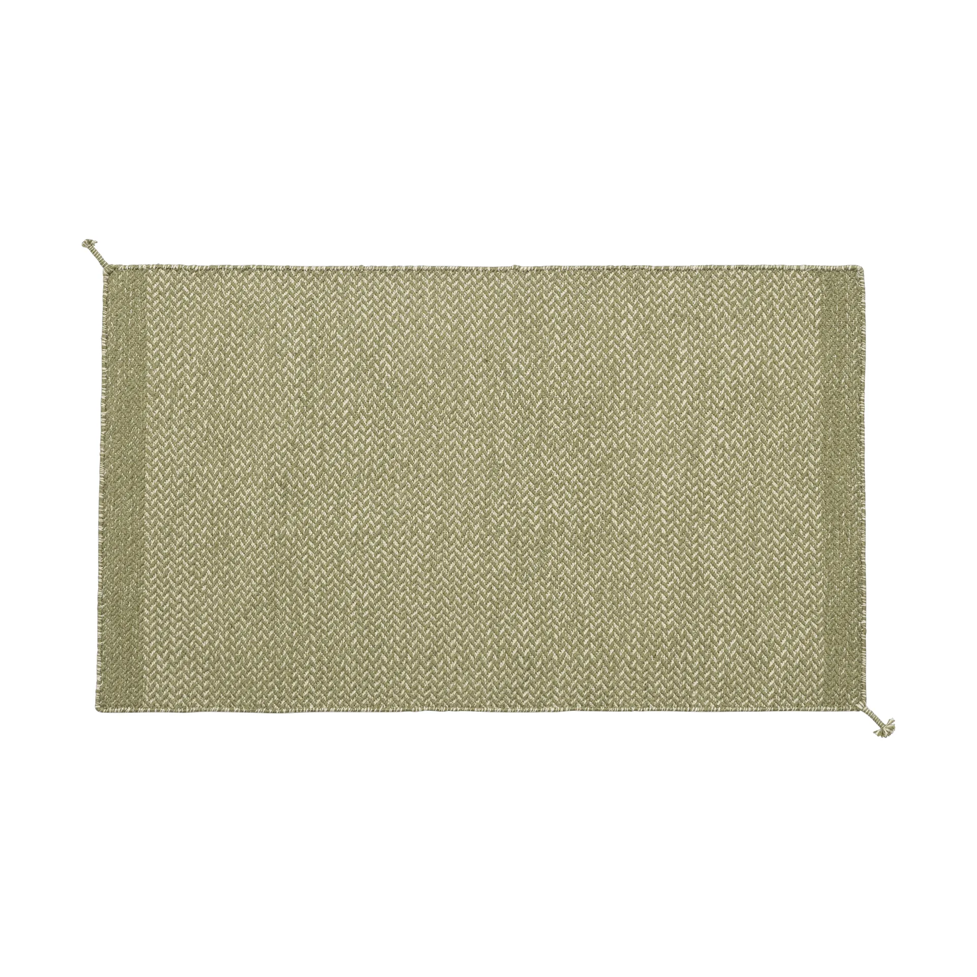 Ply rug 85x140 cm, Moss green Muuto