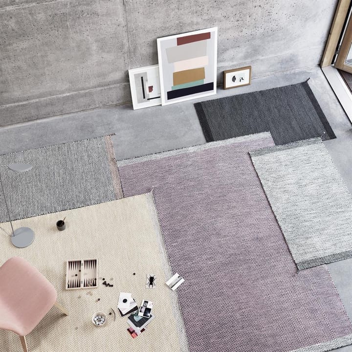 Ply wool rug 200x300 cm, Rose (rosa) Muuto
