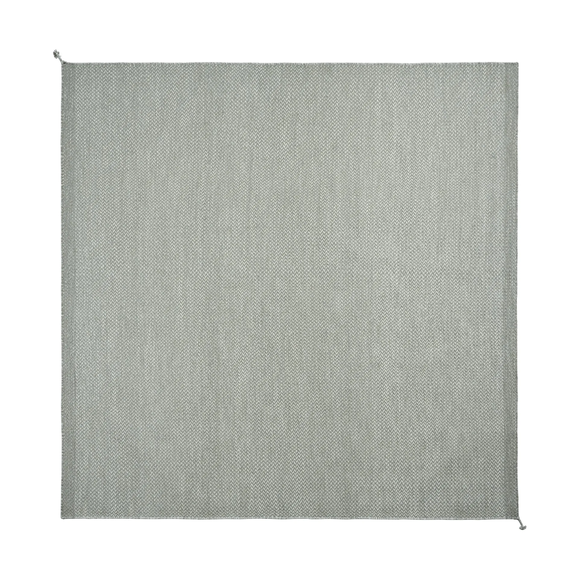 Ply wool rug 240x240 cm, Gray Muuto