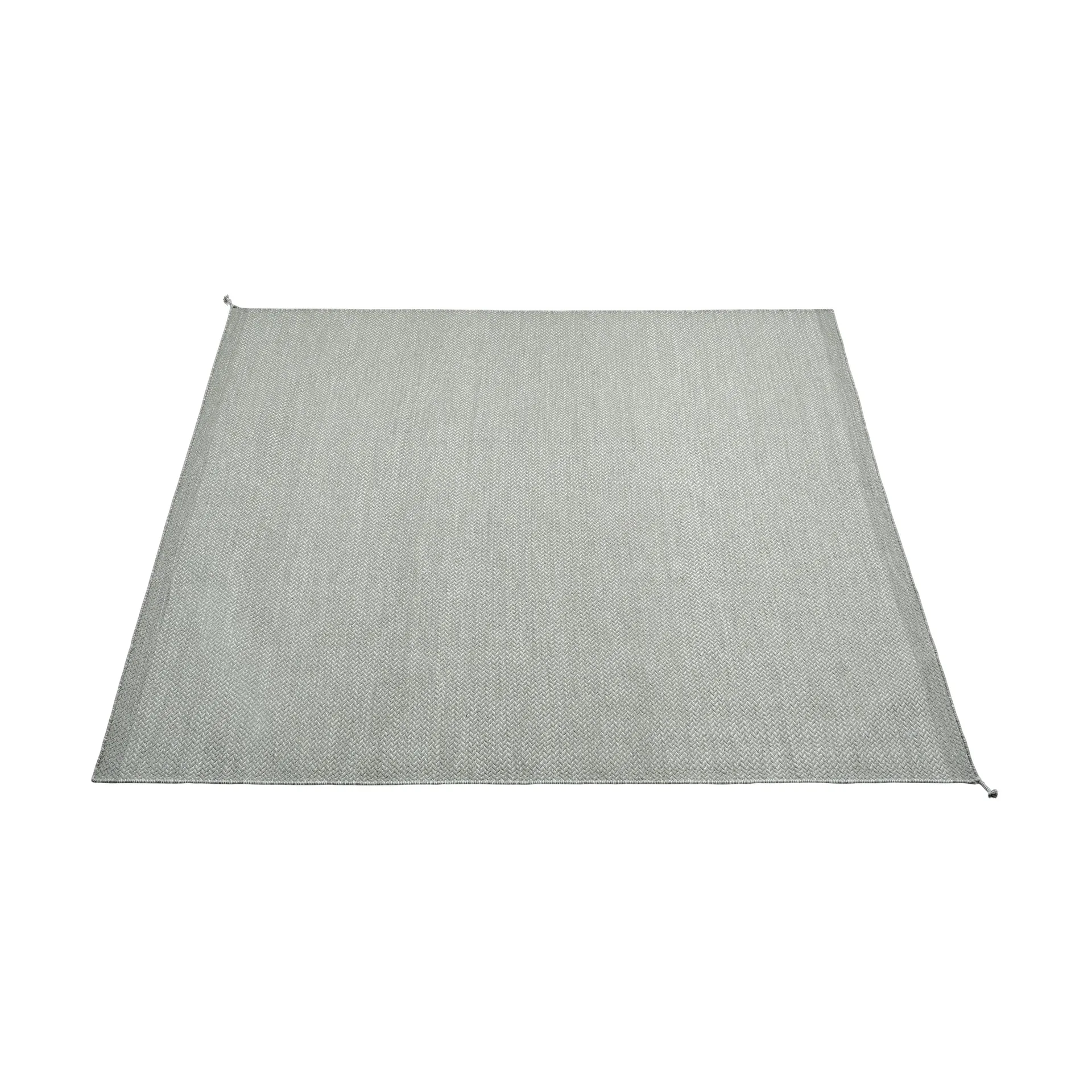 Ply wool rug 240x240 cm, Gray Muuto