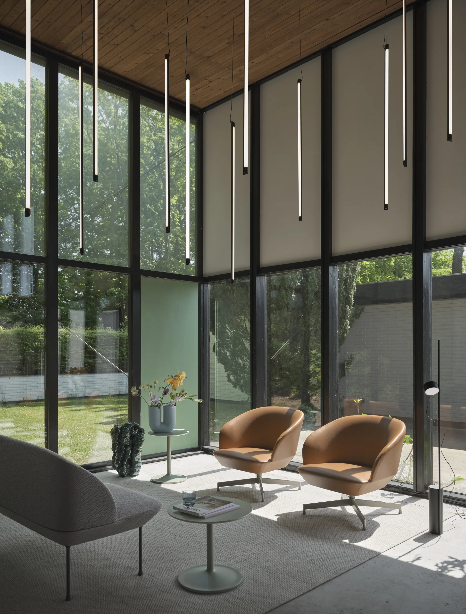 Ply wool rug 270x360 cm, Light Rose Muuto