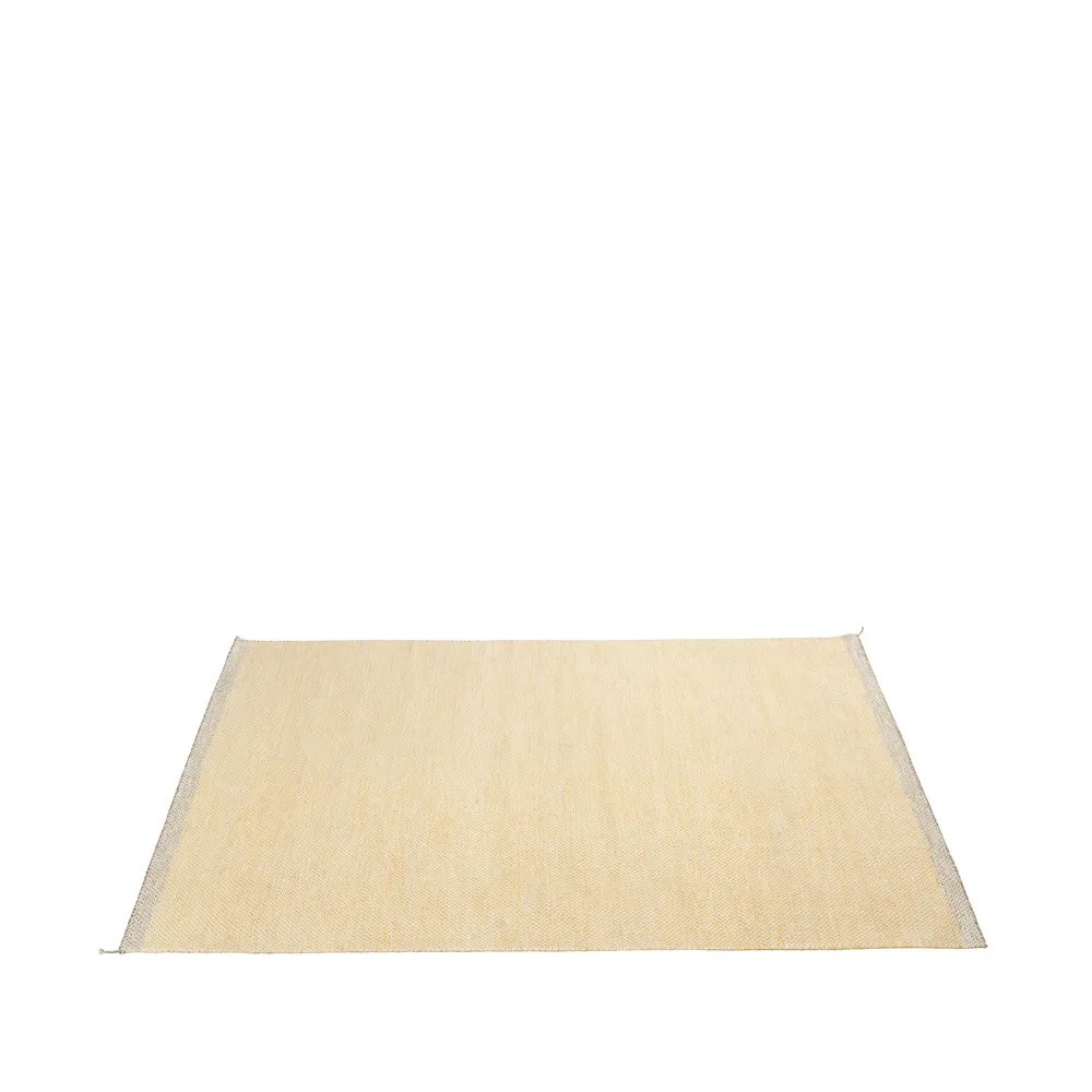 Ply wool rug 270x360 cm, Yellow Muuto