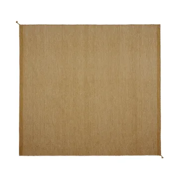 Ply wool rug 280x280 cm - Burnt orange - Muuto