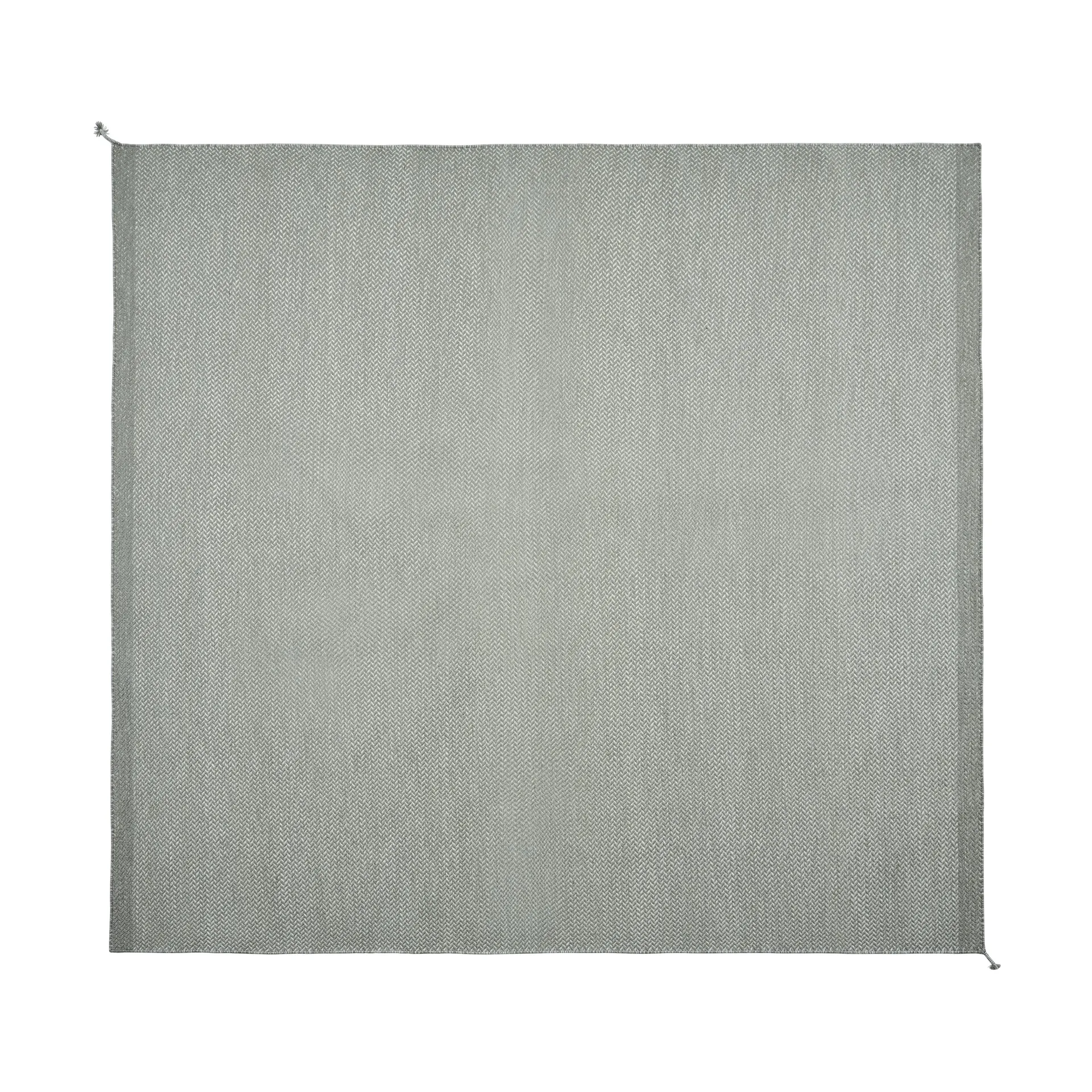 Ply wool rug 280x280 cm, Gray Muuto