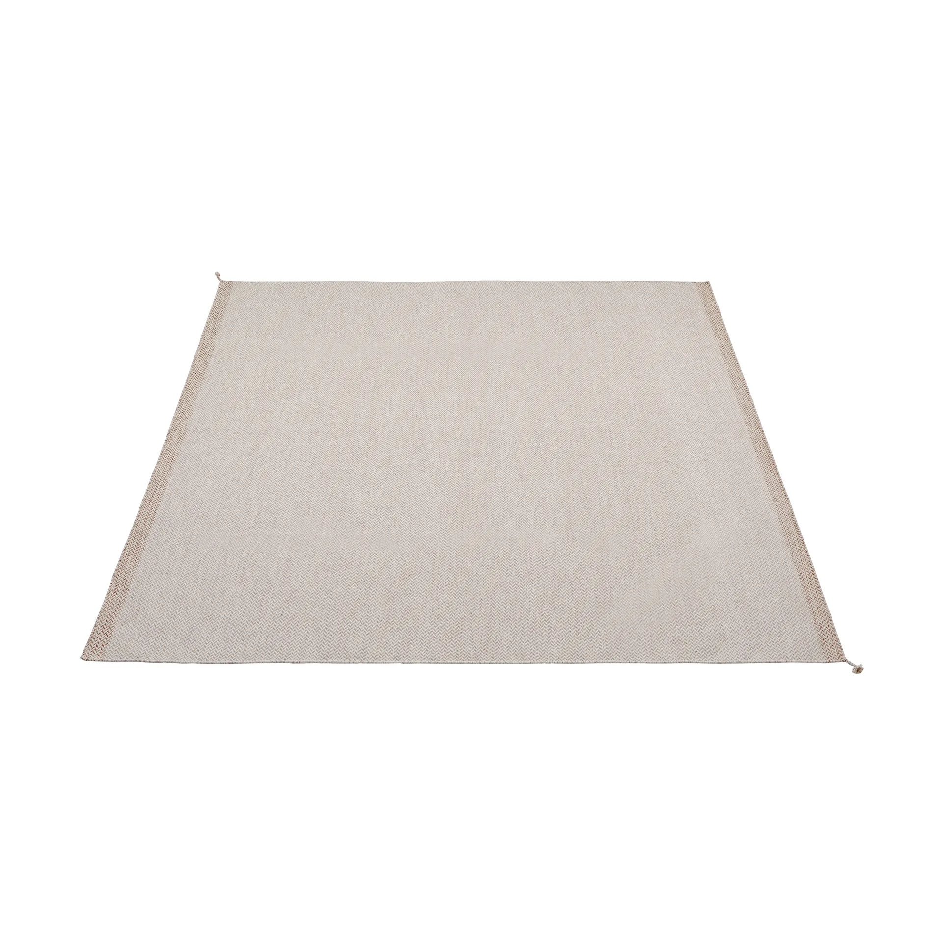 Ply wool rug 280x280 cm, Light Pink Muuto