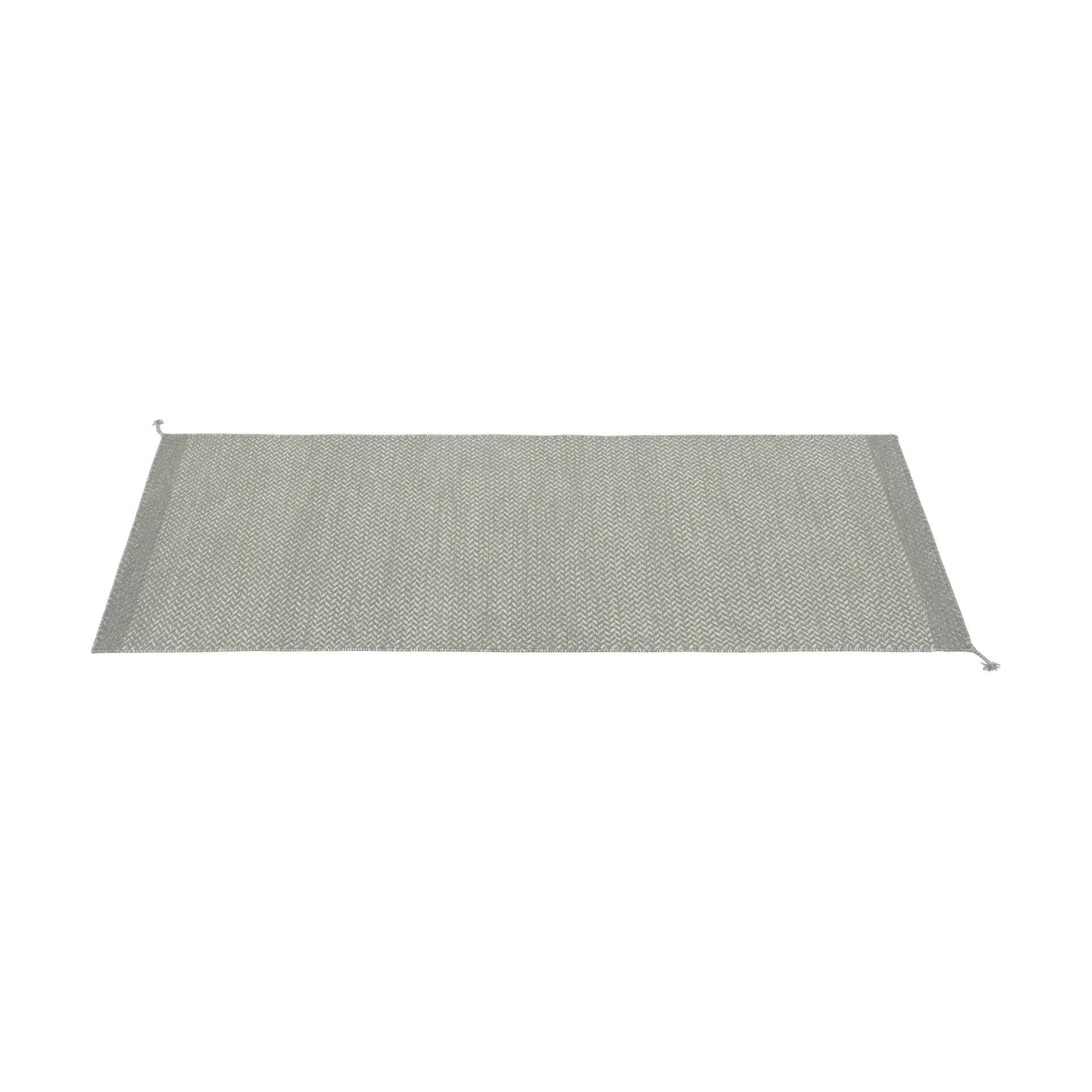 Ply wool rug 80x200 cm, Grey Muuto