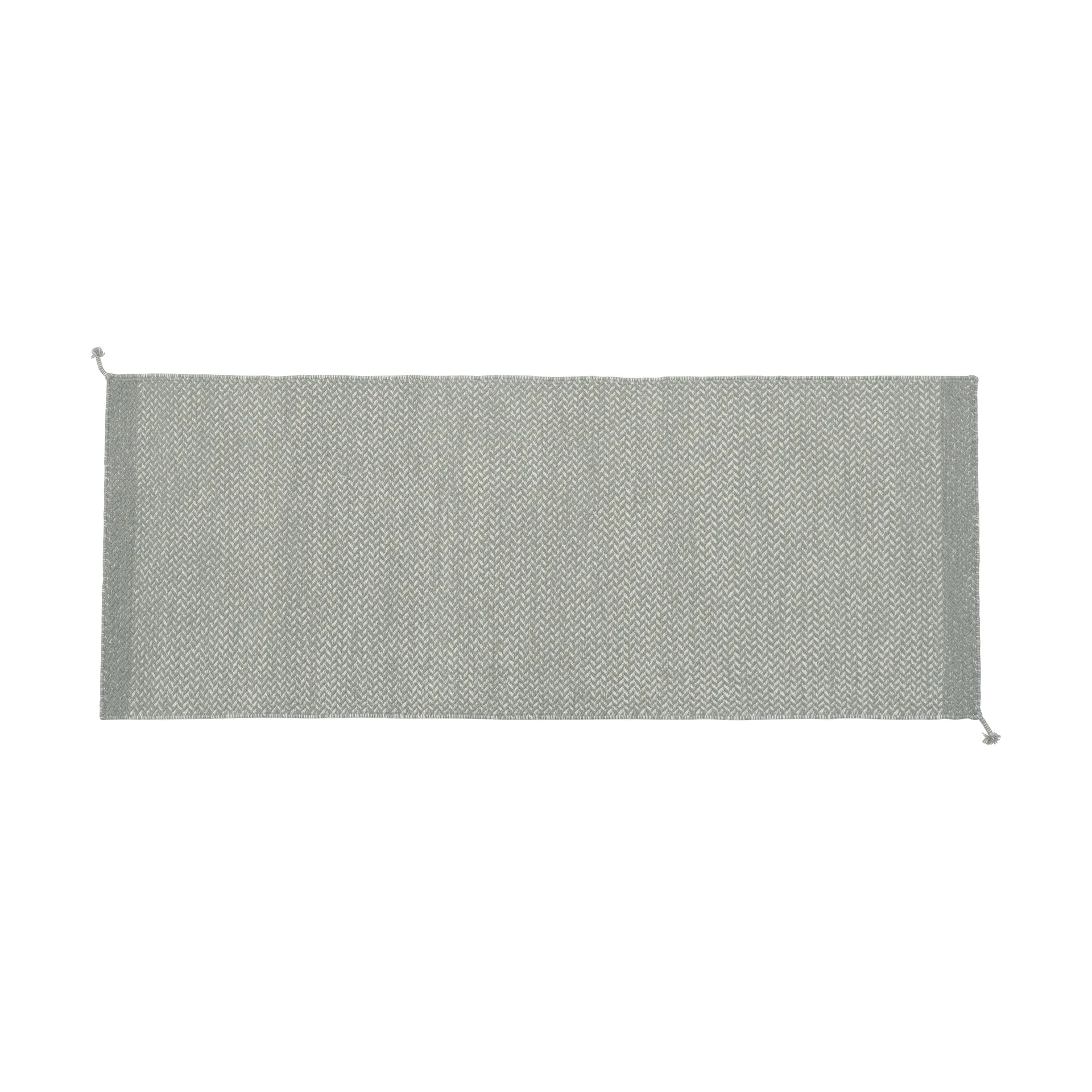 Ply wool rug 80x200 cm, Grey Muuto