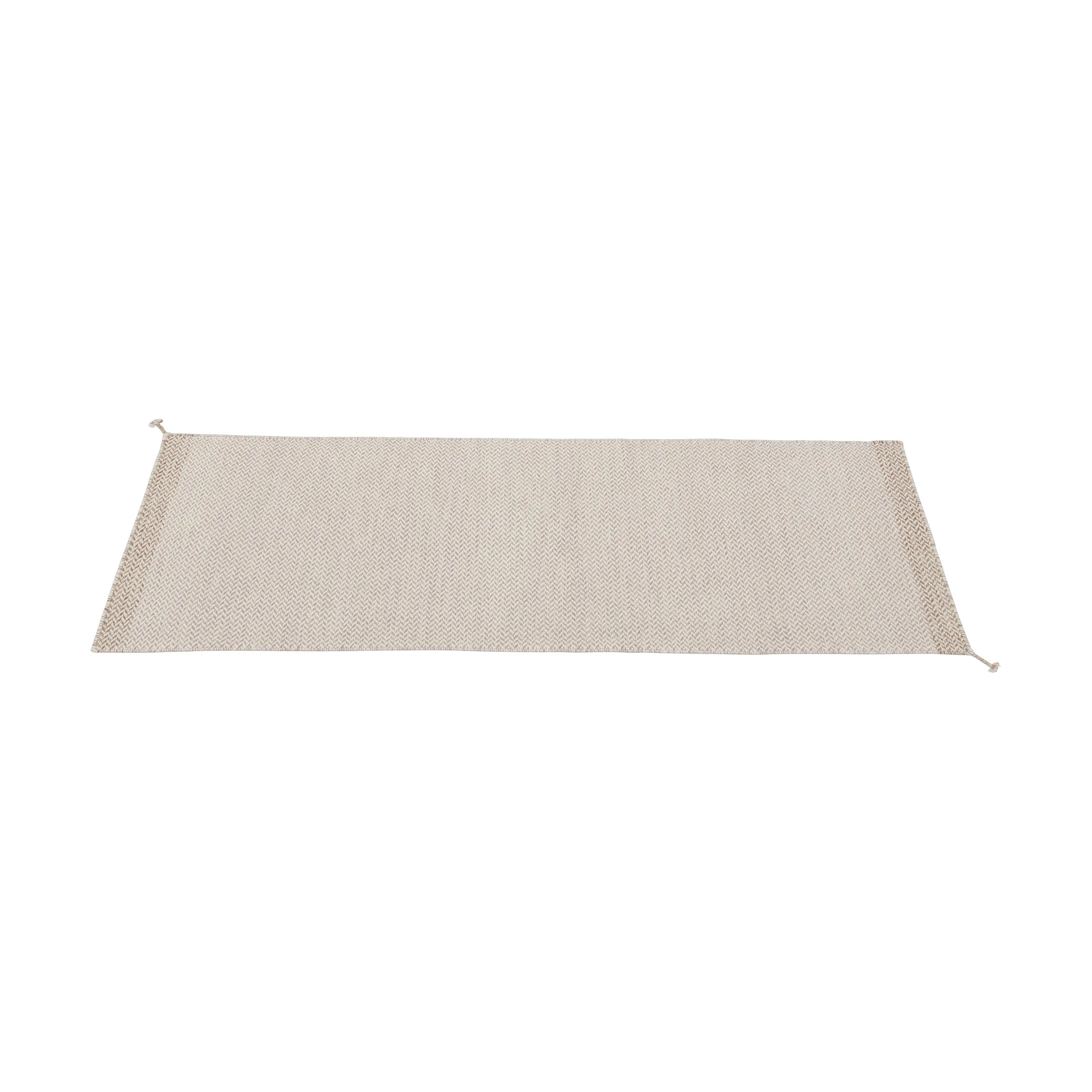 Ply wool rug 80x200 cm, Light Rose Muuto