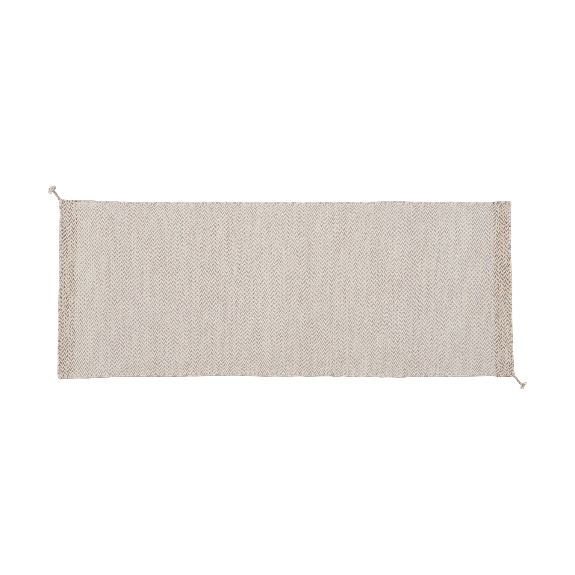 Ply wool rug 80x200 cm, Light Rose Muuto