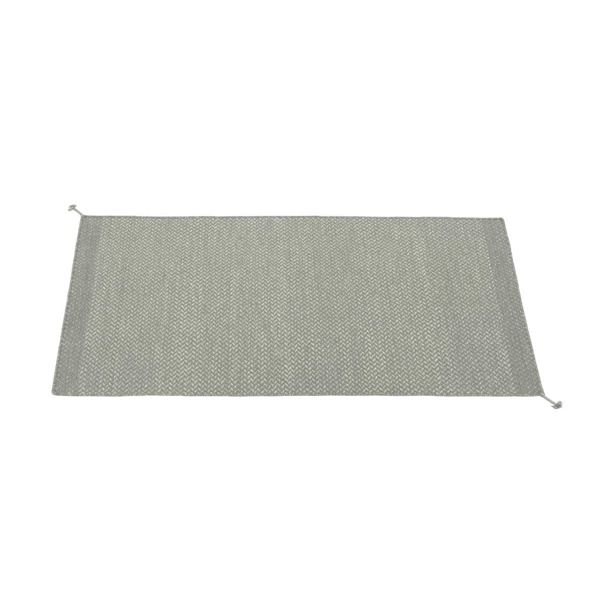 Muuto Ply wool rug 85x140 cm Grey | Scandinavian Design | Wool rugs | Grey