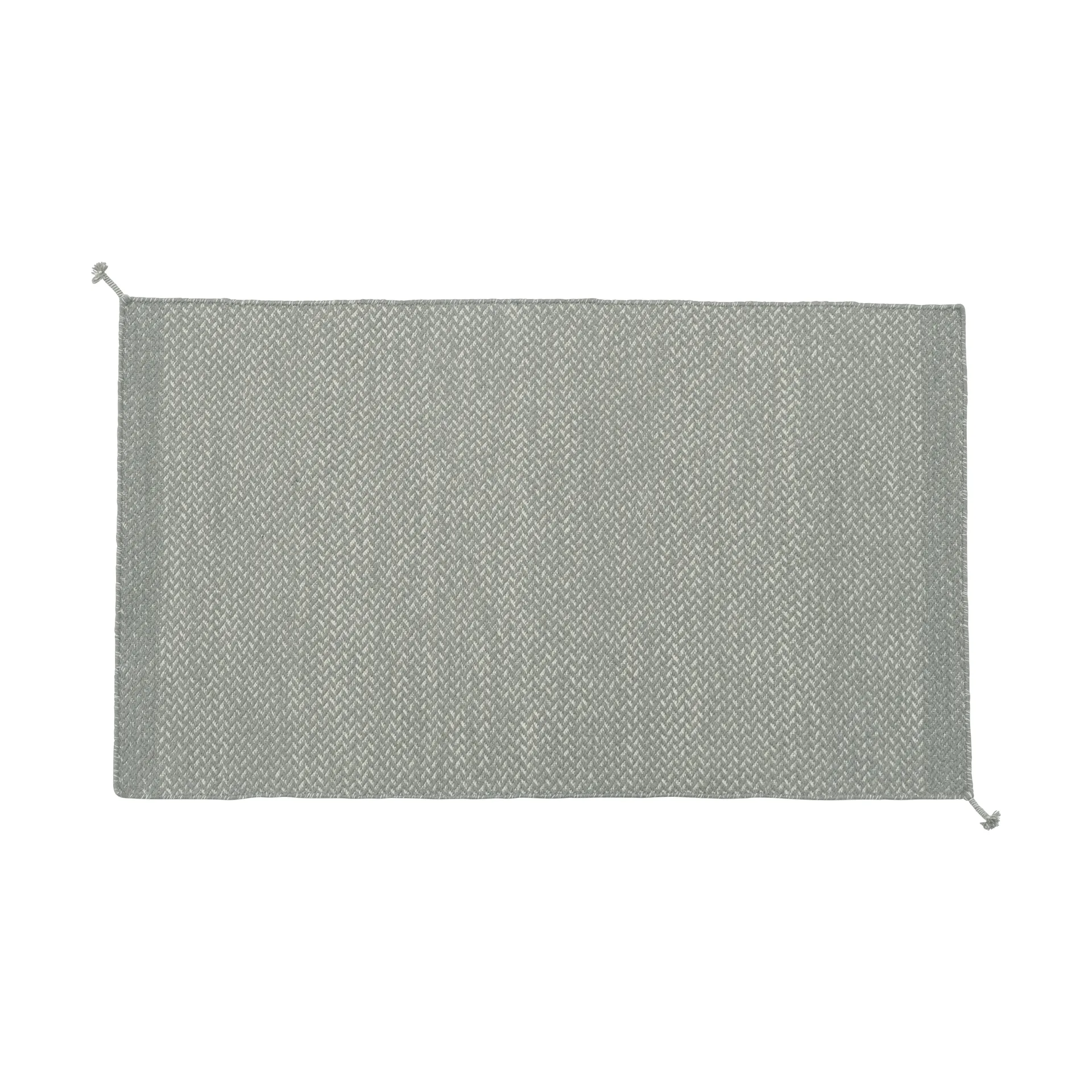 Ply wool rug 85x140 cm, Grey Muuto