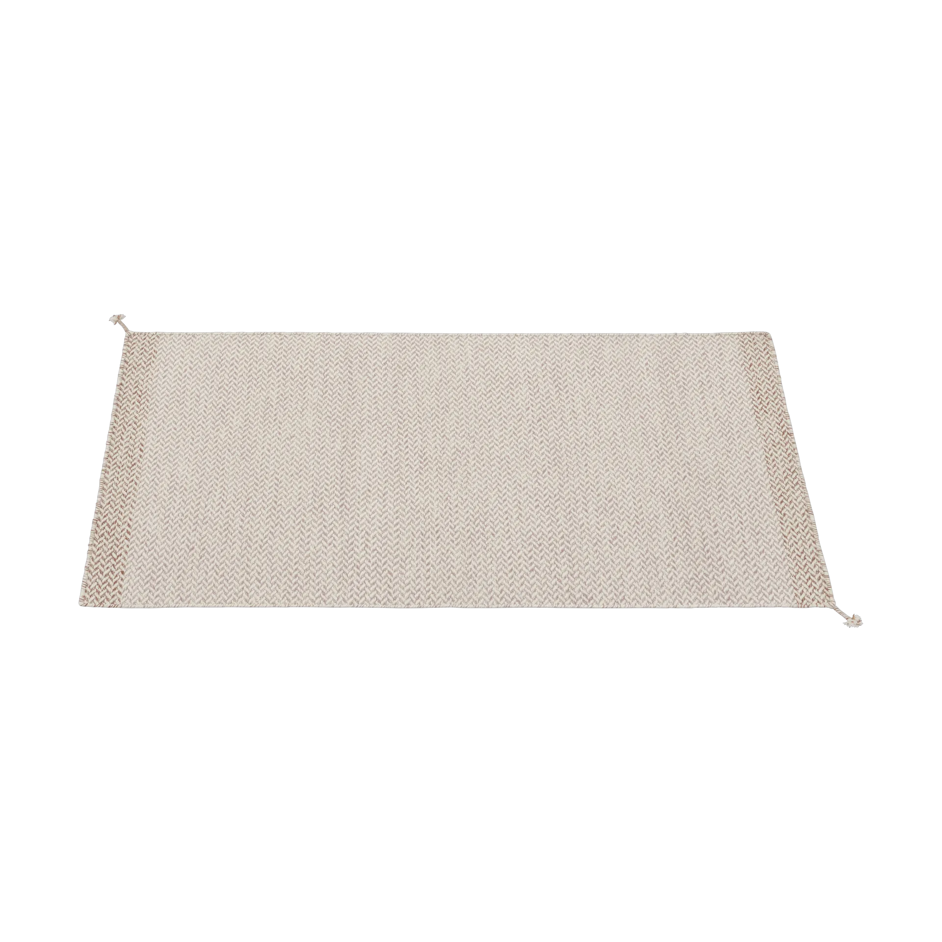 Ply wool rug 85x140 cm, Light Rose Muuto