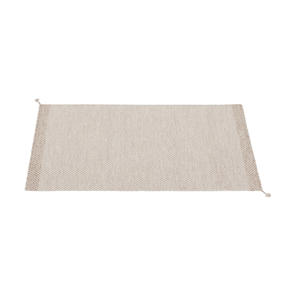 Muuto Ply wool rug 85x140 cm Light Rose | Scandinavian Design | Wool rugs | Pink