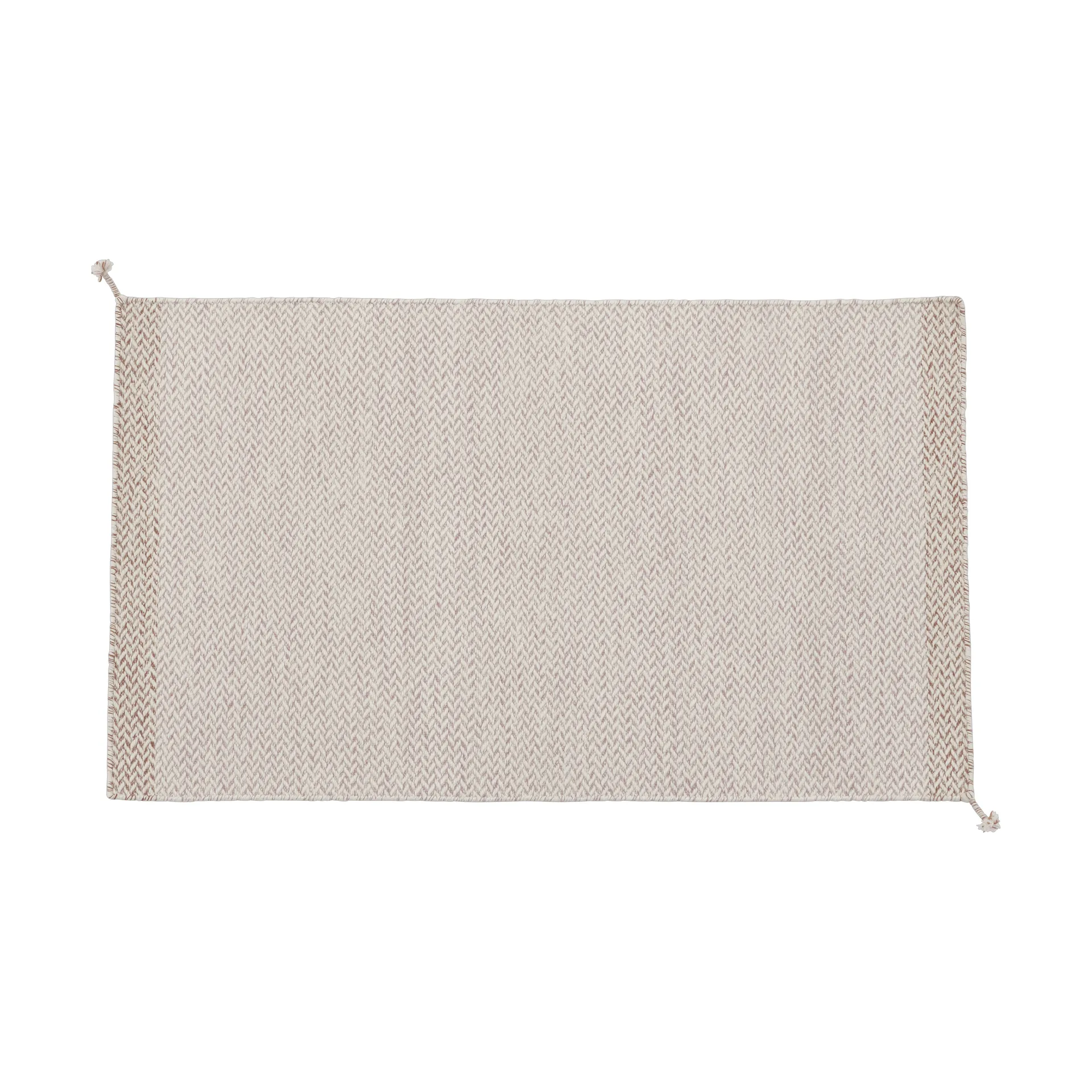 Ply wool rug 85x140 cm, Light Rose Muuto