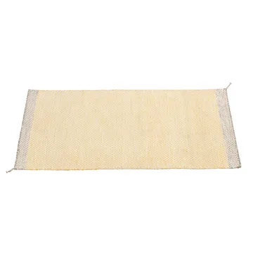 Ply wool rug 85x140 cm - yellow - Muuto